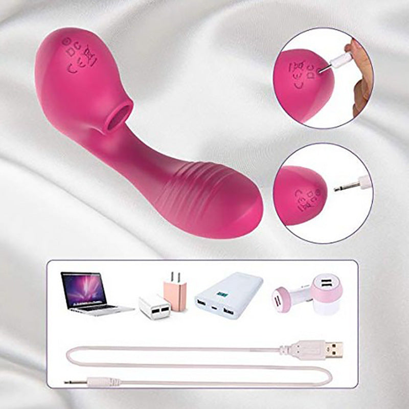 Sucking Double Headed Vibrator