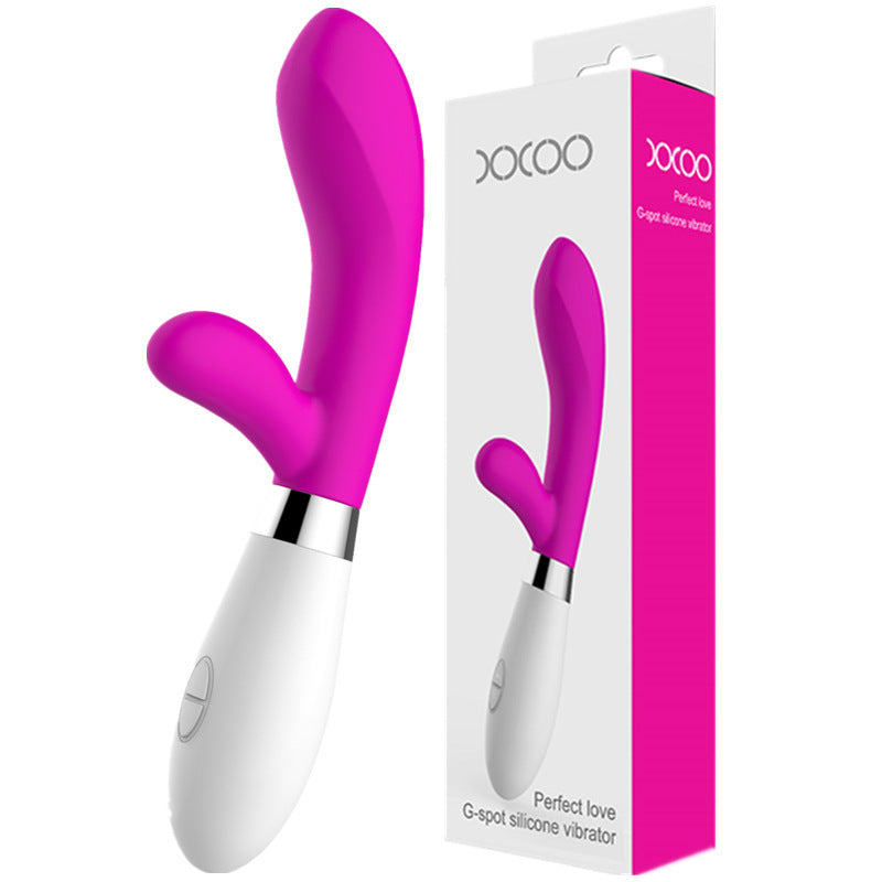Portable Rabbit Ears Pleasure Toy - 10 Powerful Modes, Thrusting & Massage