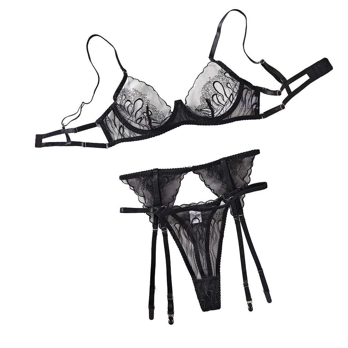 Embroidery Stitching Lingerie