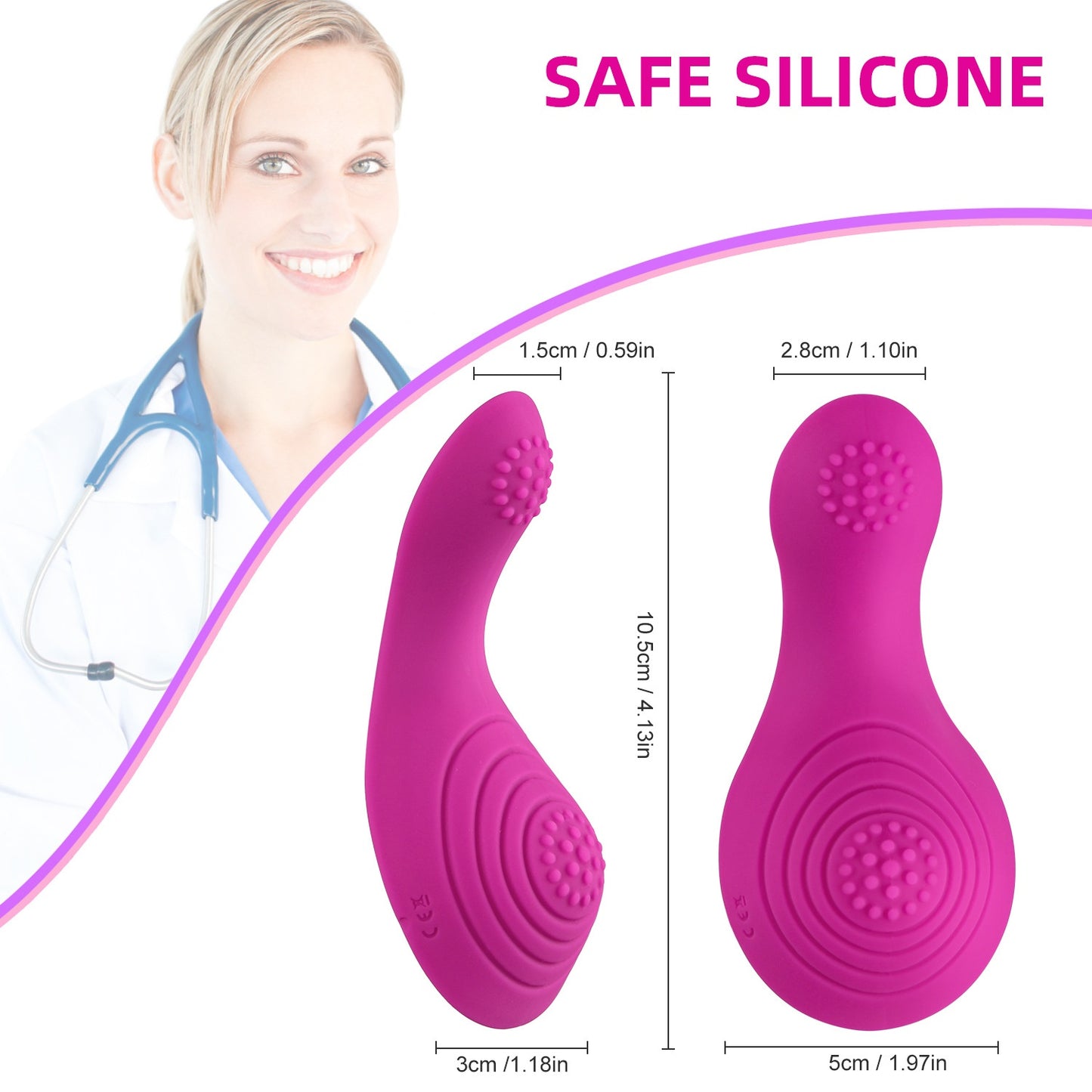 Wireless Remote Control 10-frequency Underwear  Vibrator